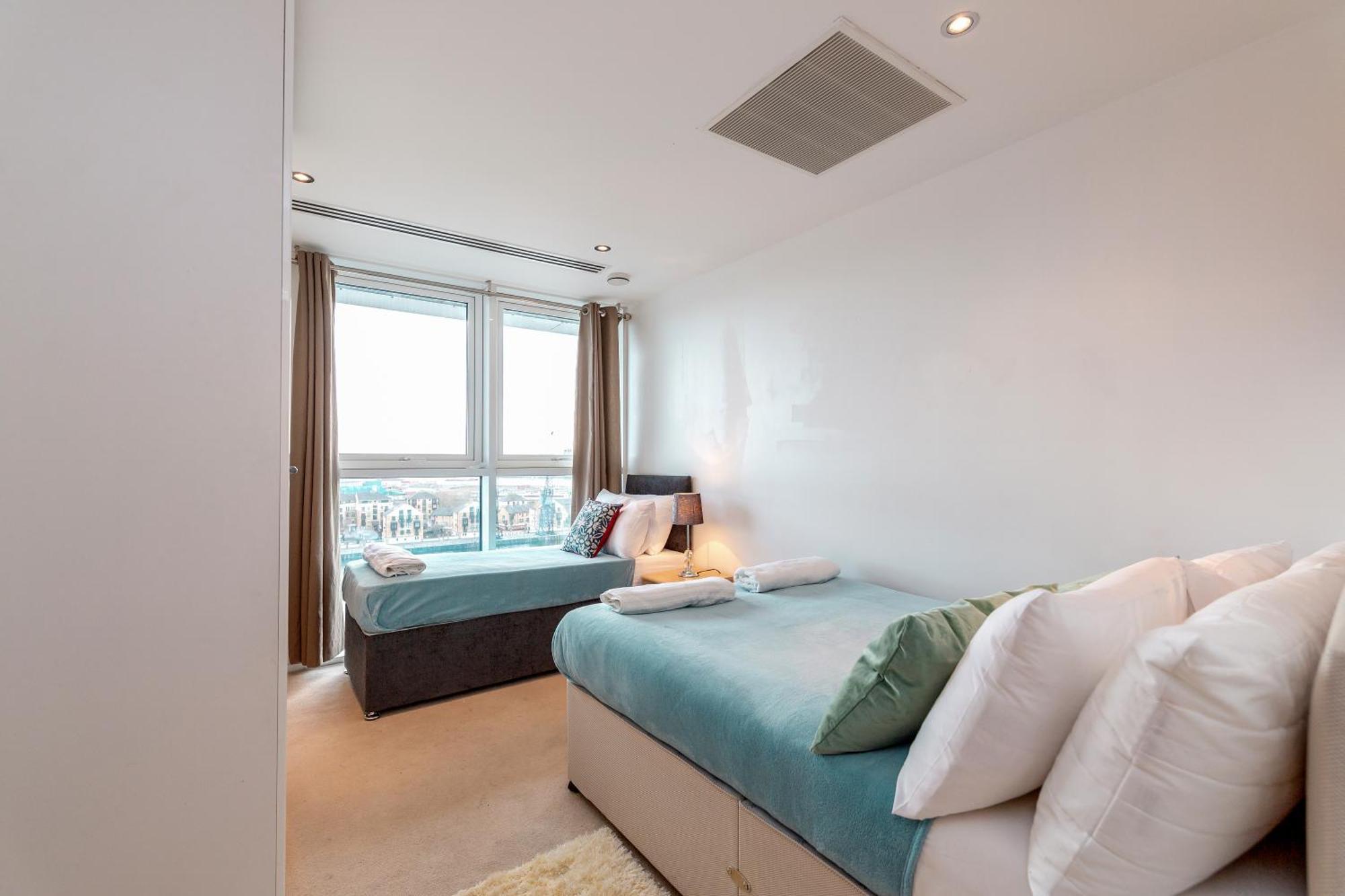 Excel Dock Apartments Londra Dış mekan fotoğraf