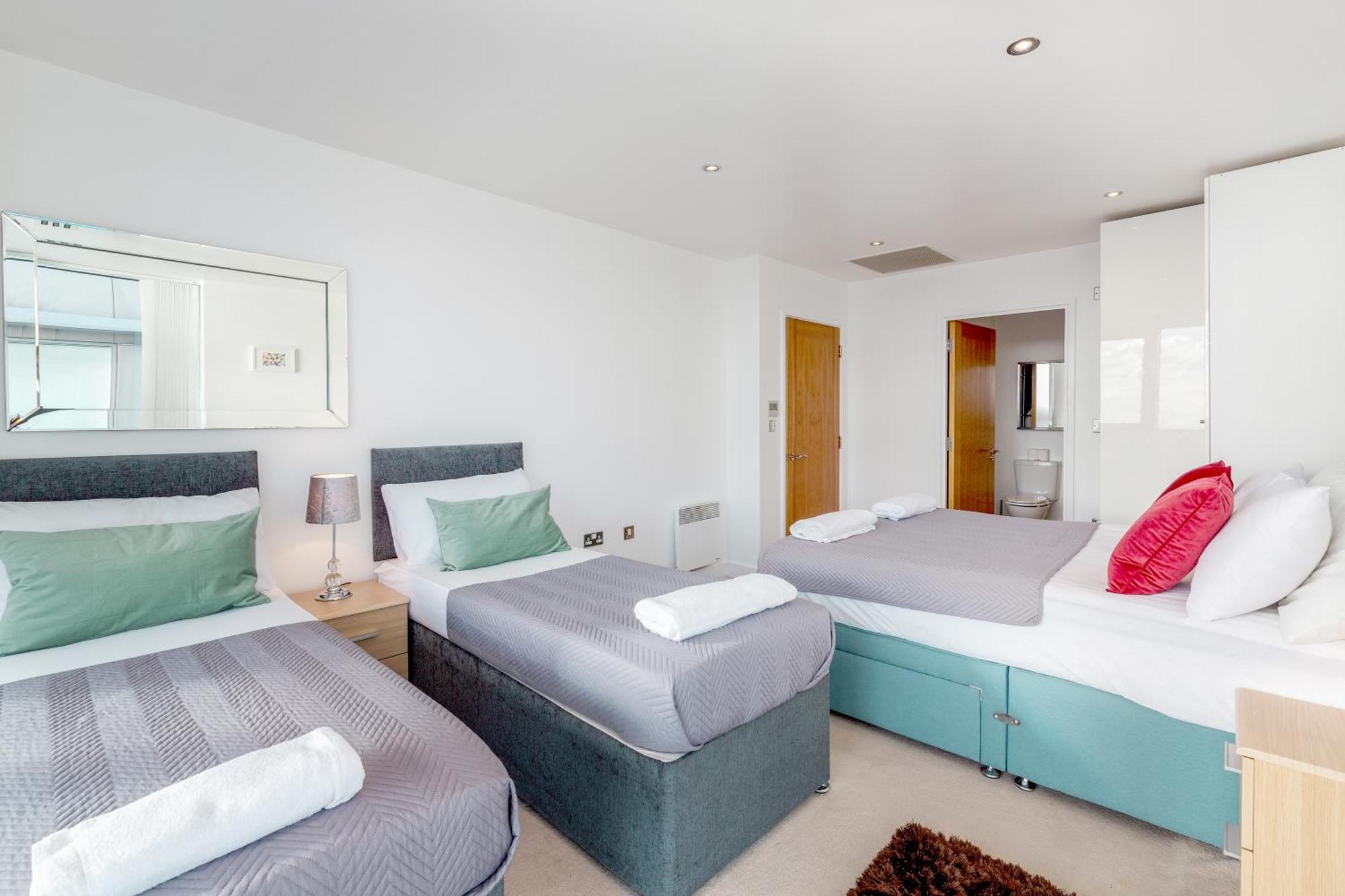 Excel Dock Apartments Londra Dış mekan fotoğraf