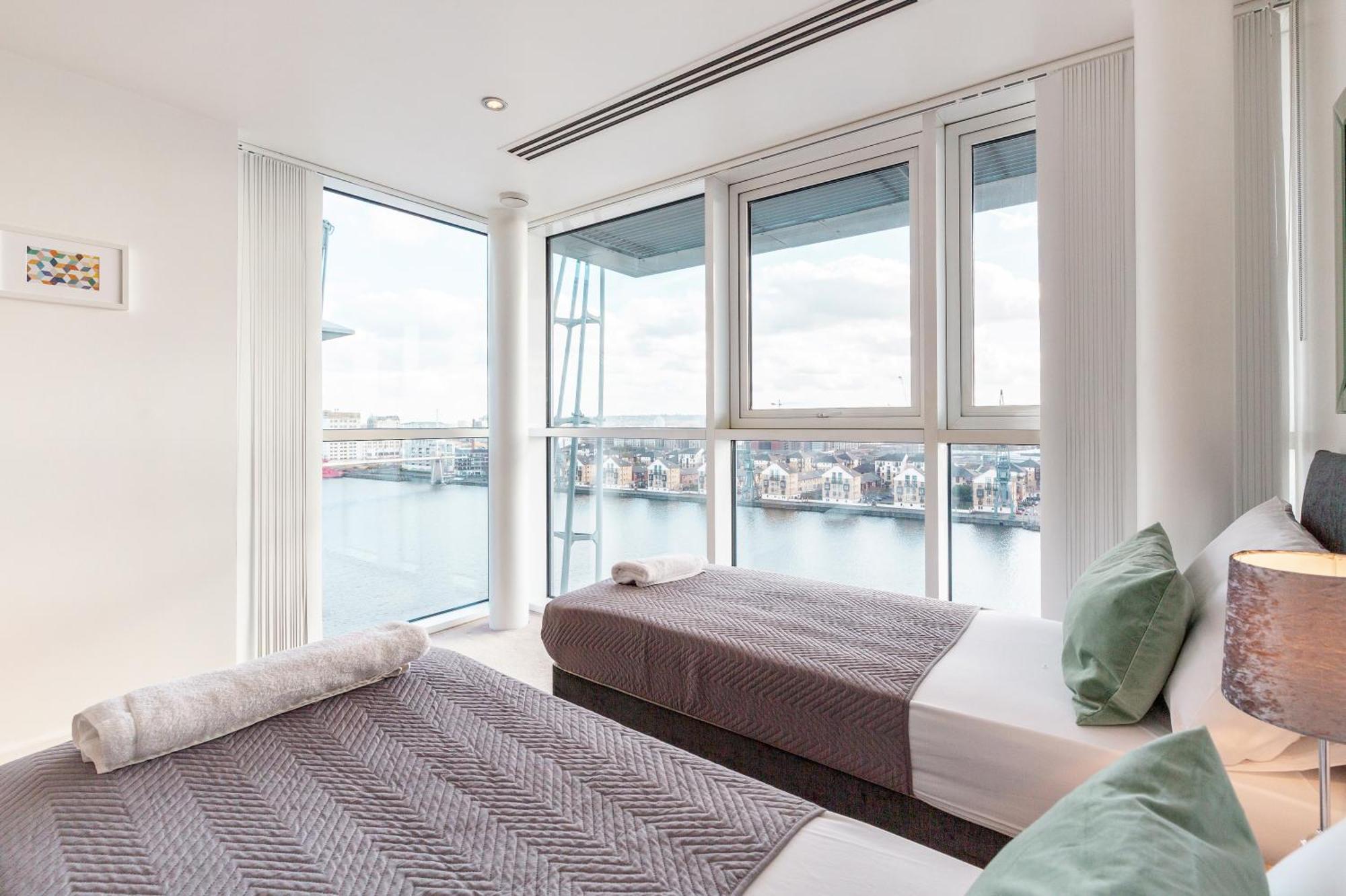 Excel Dock Apartments Londra Dış mekan fotoğraf